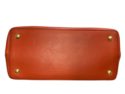 Fendi Red Leather Mini 2jours Tote - Clairely Amazing