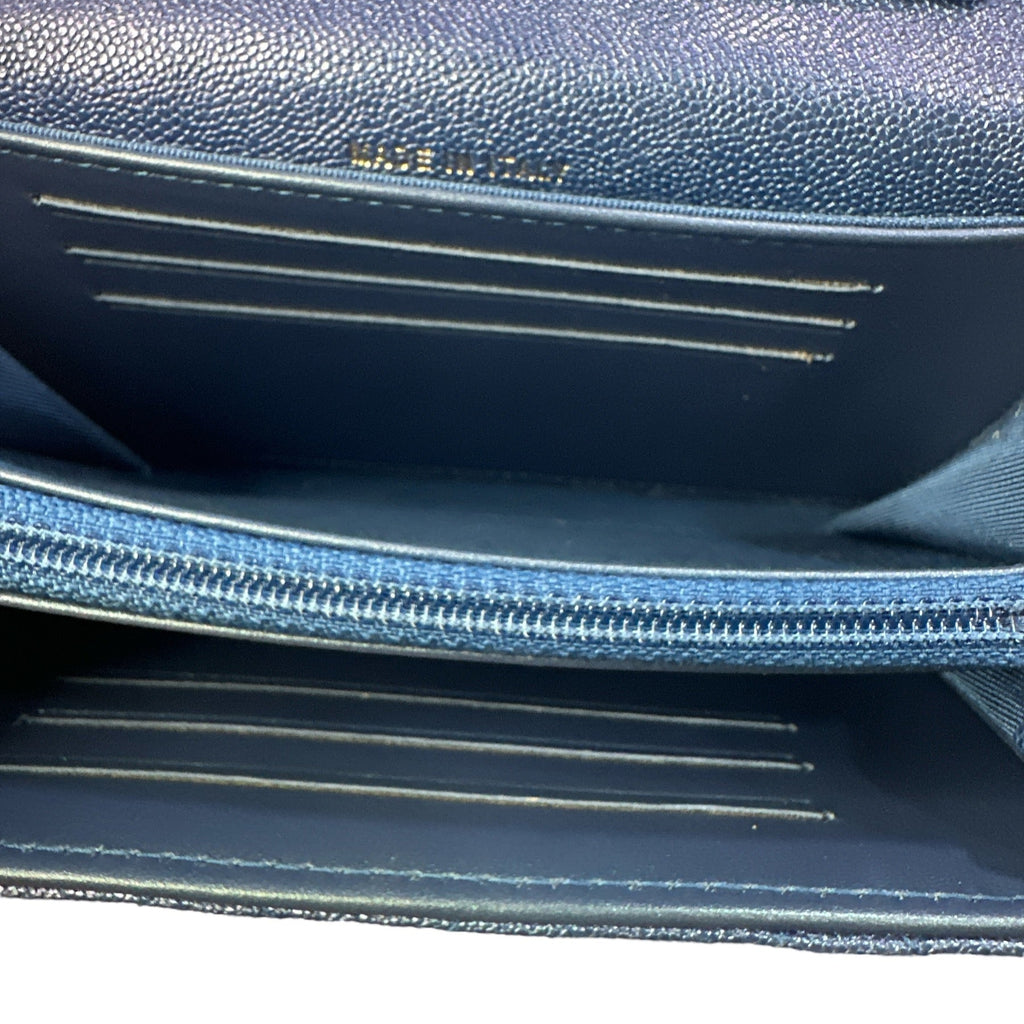 Chanel Classic Single Flap Iridescent Wallet on Chain - Clairely Amazing