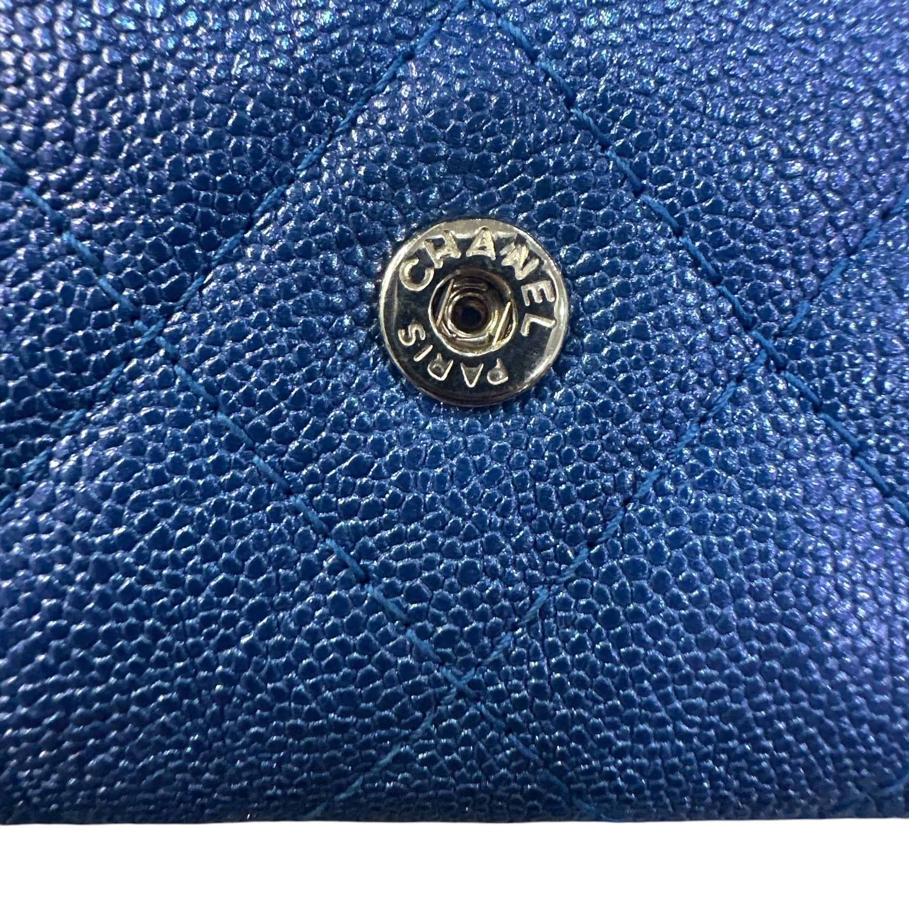 Chanel Classic Single Flap Iridescent Wallet on Chain - Clairely Amazing