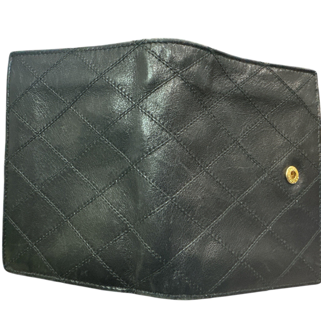Chanel Black Bifold Wallet - Clairely Amazing