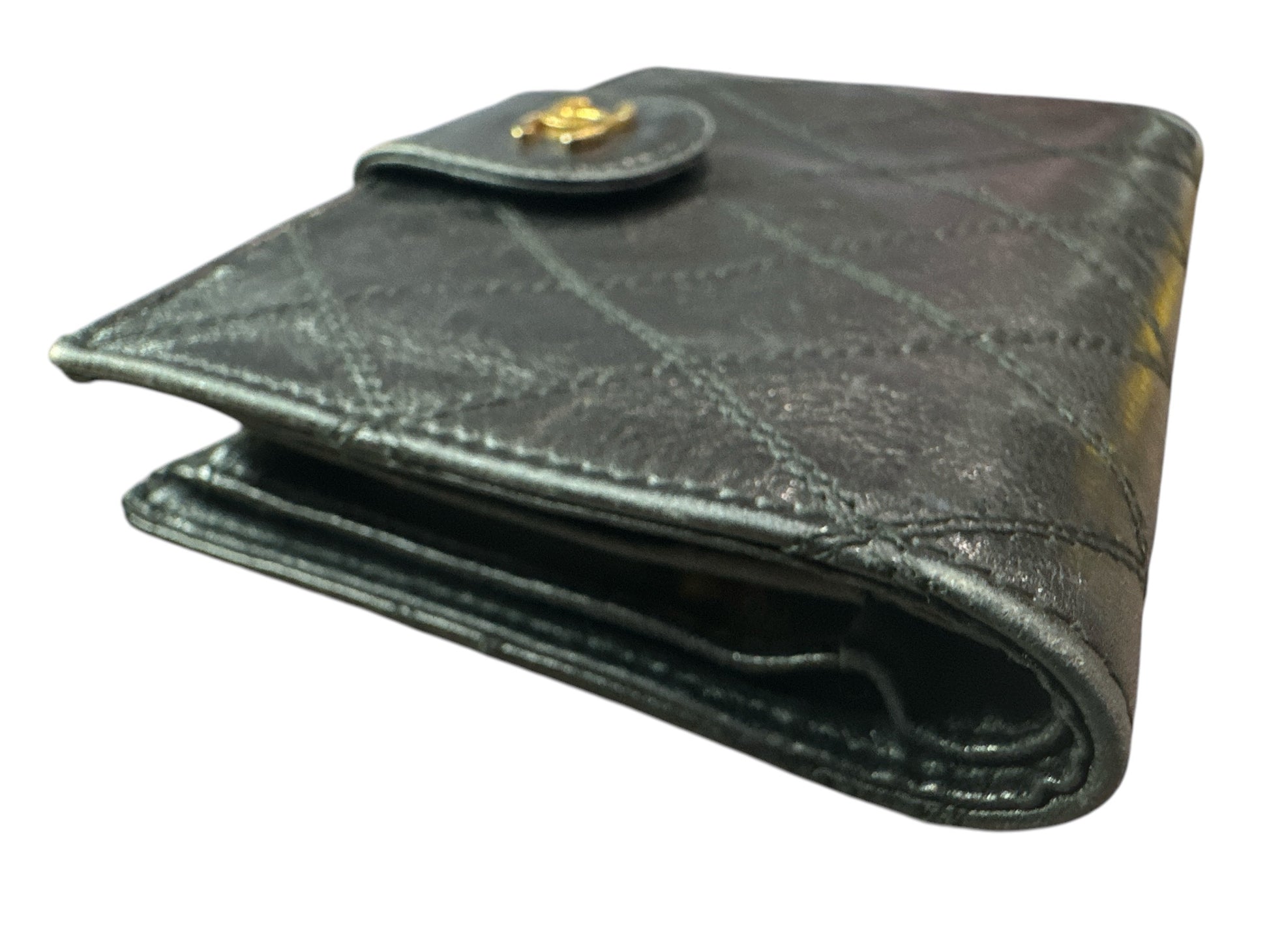 Chanel Black Bifold Wallet - Clairely Amazing