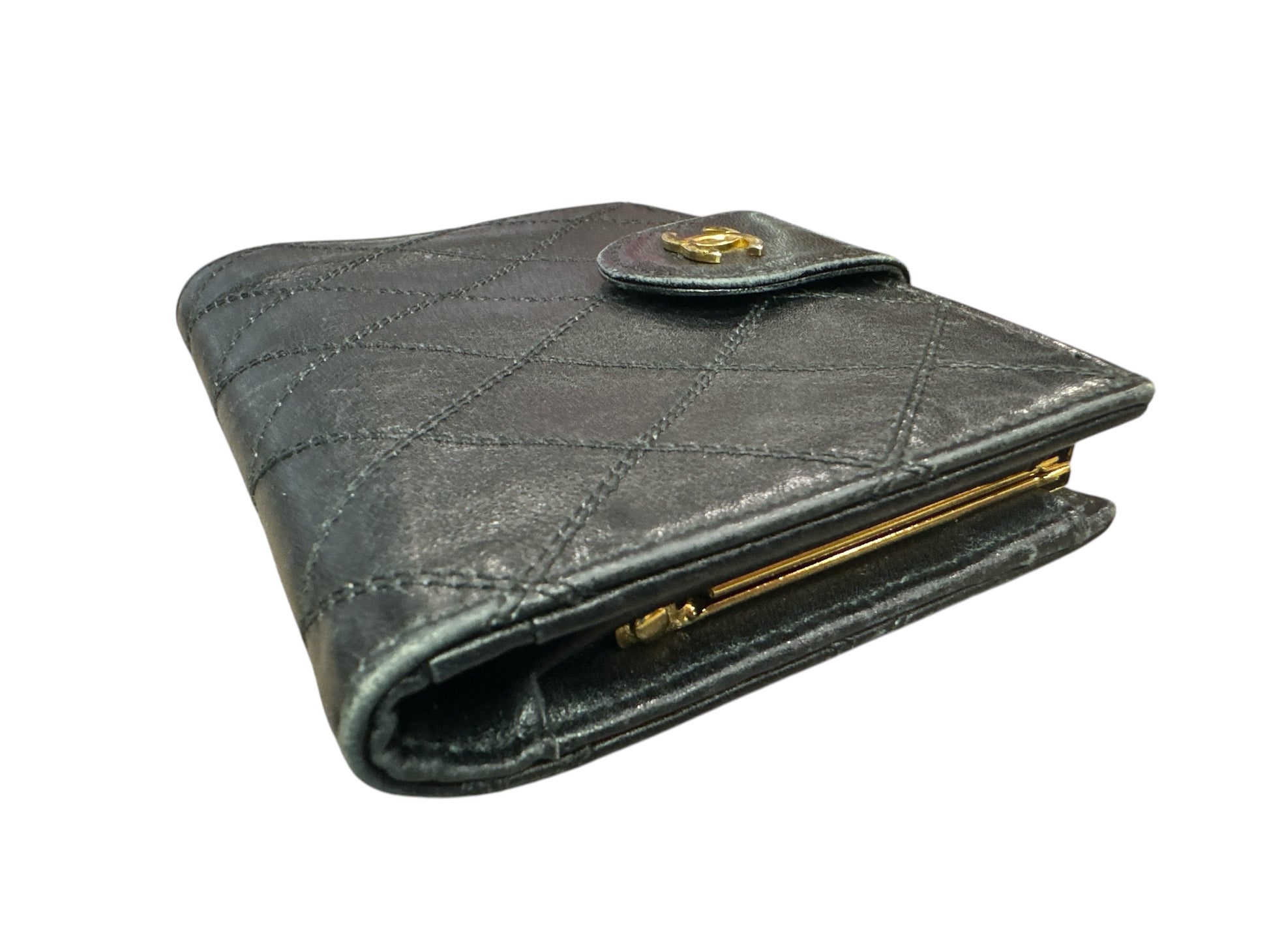 Chanel Black Bifold Wallet - Clairely Amazing