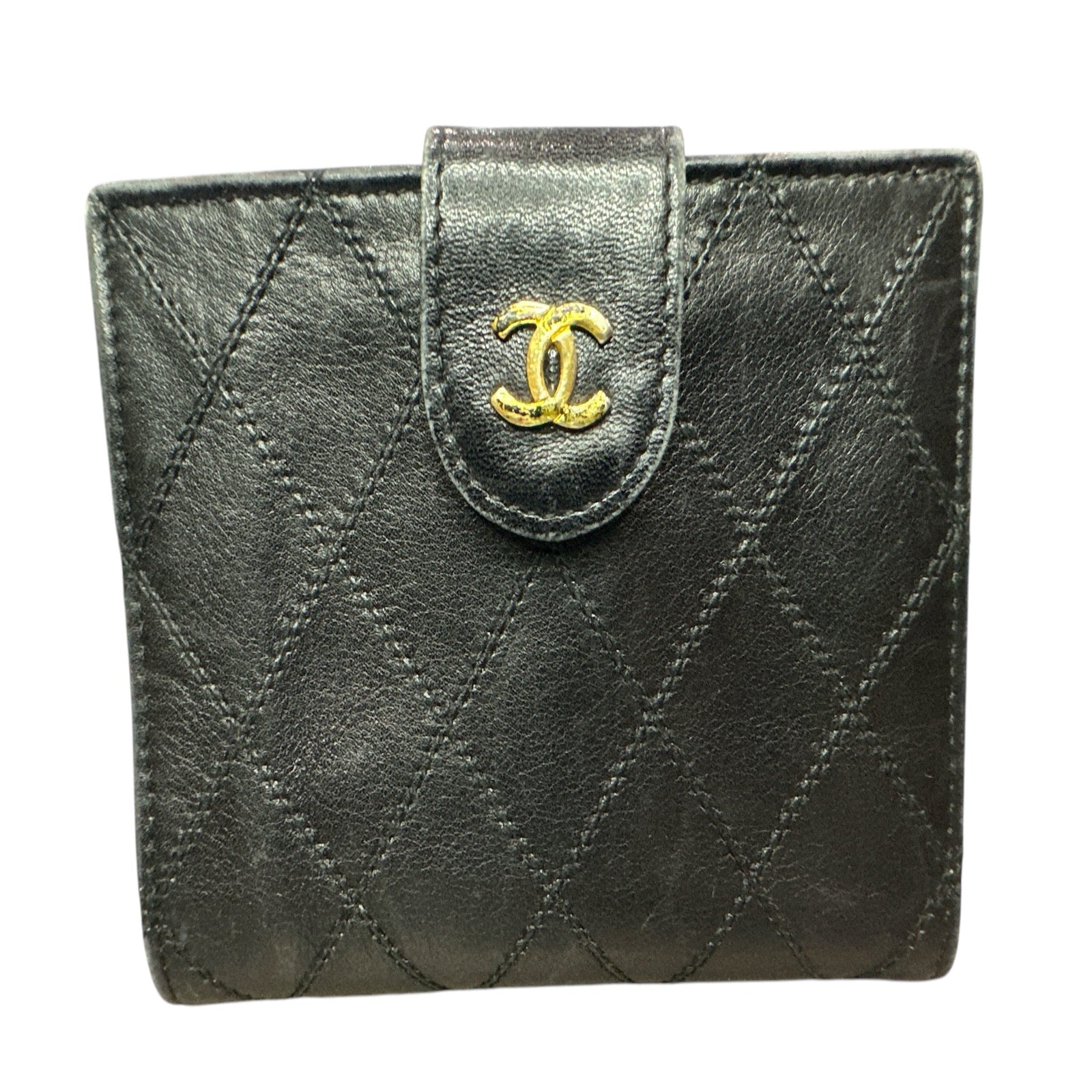Chanel Black Bifold Wallet - Clairely Amazing