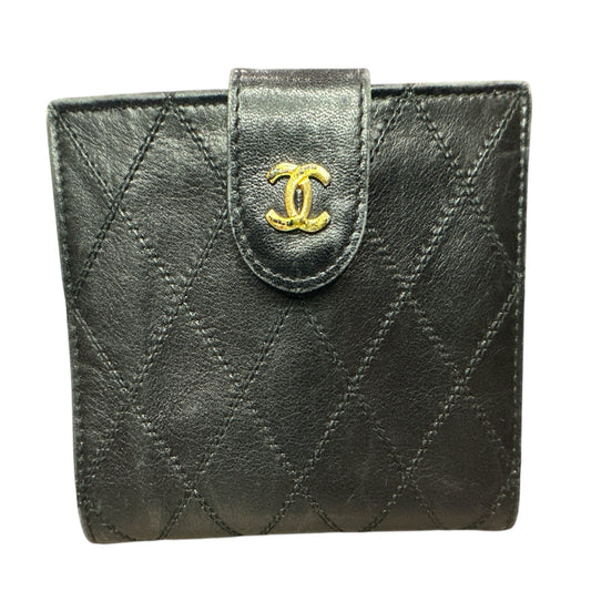 Chanel Black Bifold Wallet - Clairely Amazing