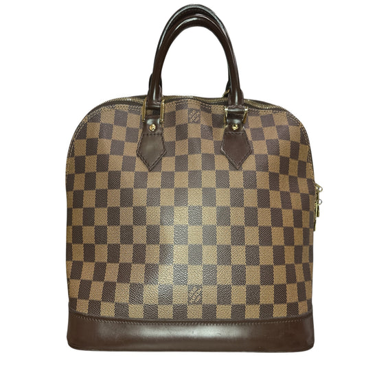 LOUIS VUITTON Damier Ebene Alma MM Bag - Clairely Amazing