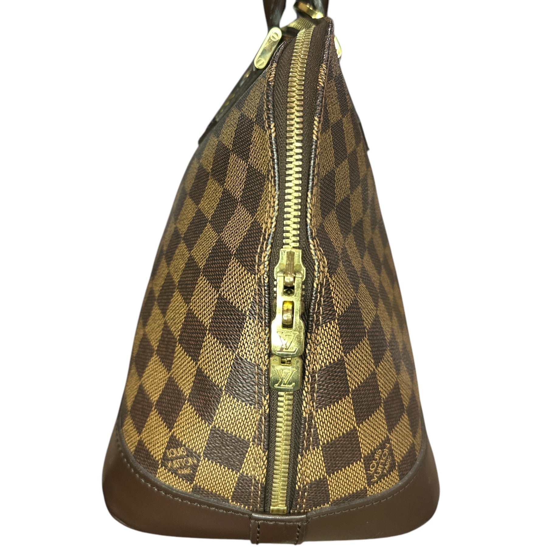 LOUIS VUITTON Damier Ebene Alma MM Bag - Clairely Amazing