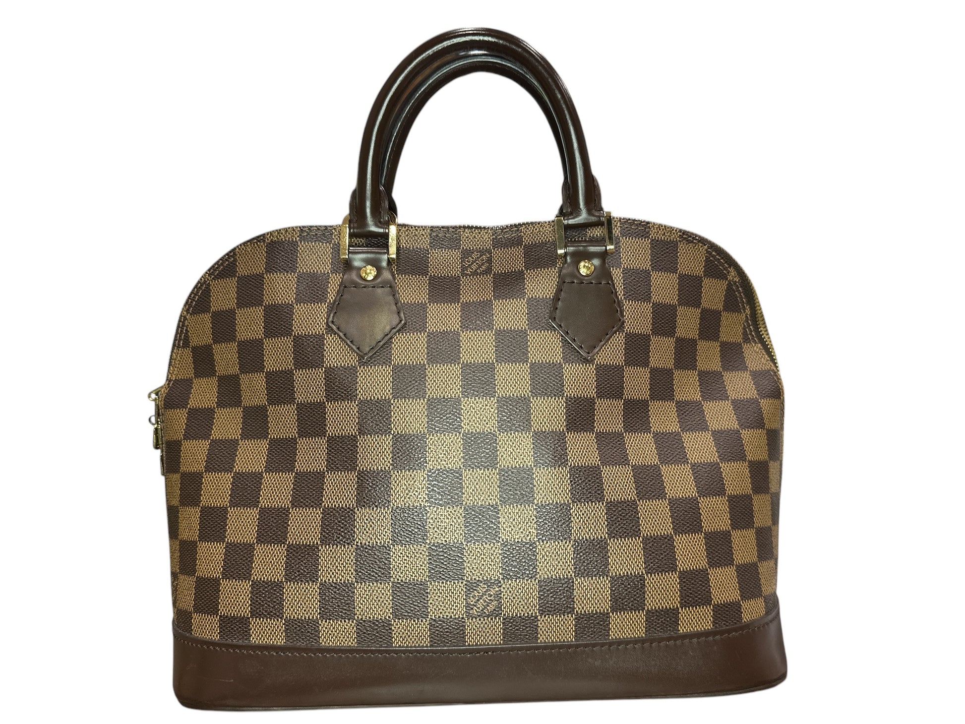 LOUIS VUITTON Damier Ebene Alma MM Bag - Clairely Amazing