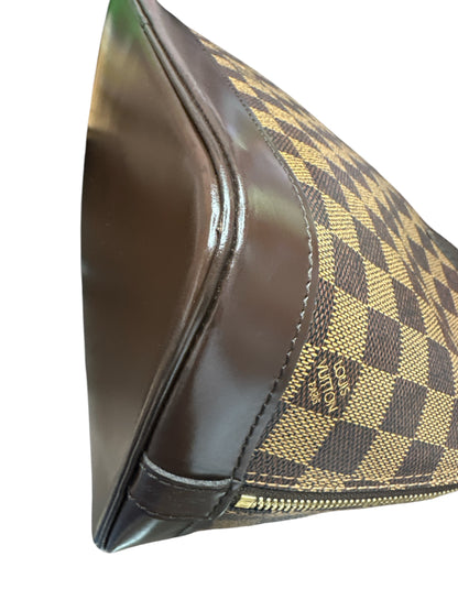 LOUIS VUITTON Damier Ebene Alma MM Bag - Clairely Amazing