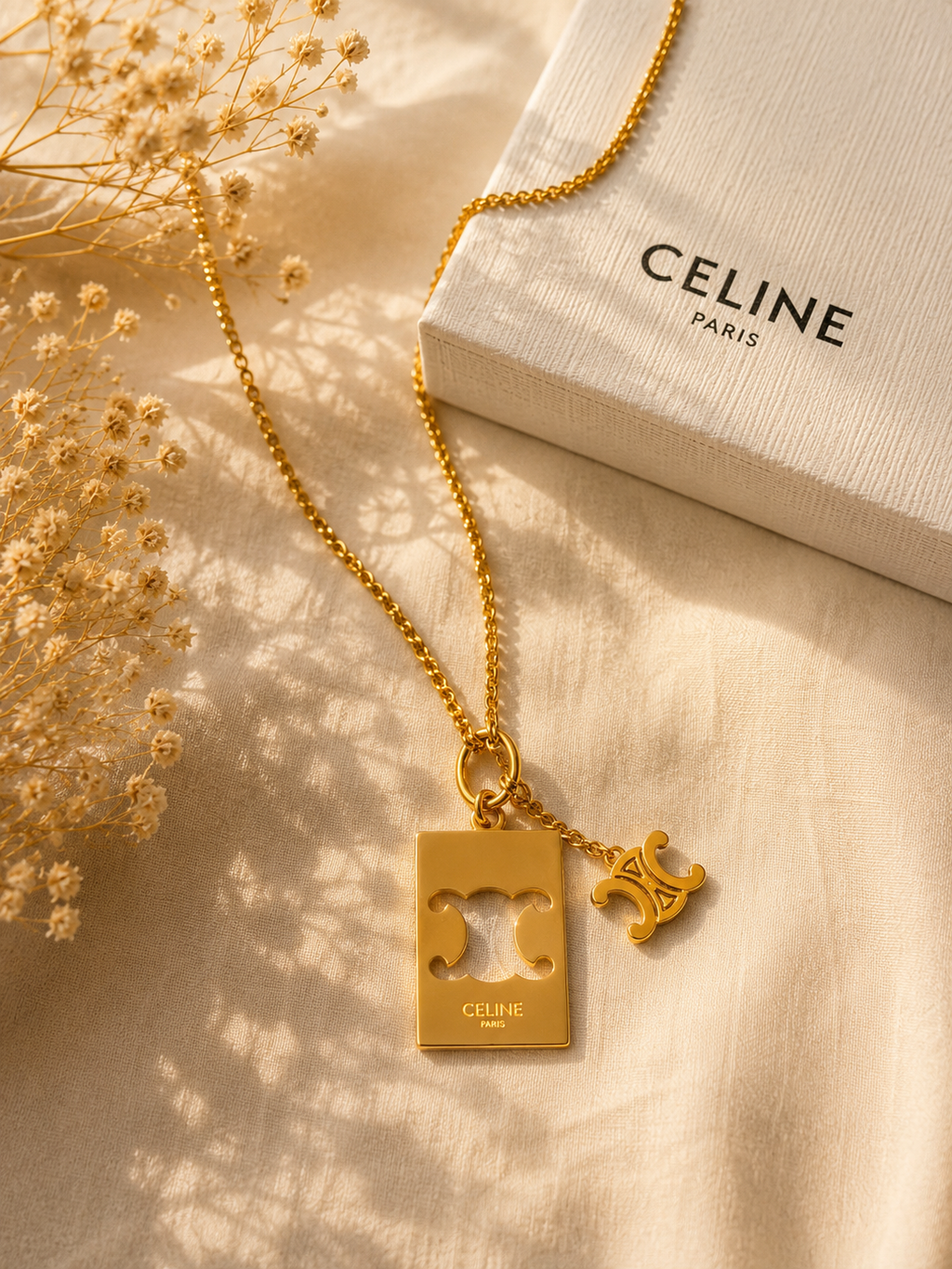 Fashion Gold Charm Pendant Necklace