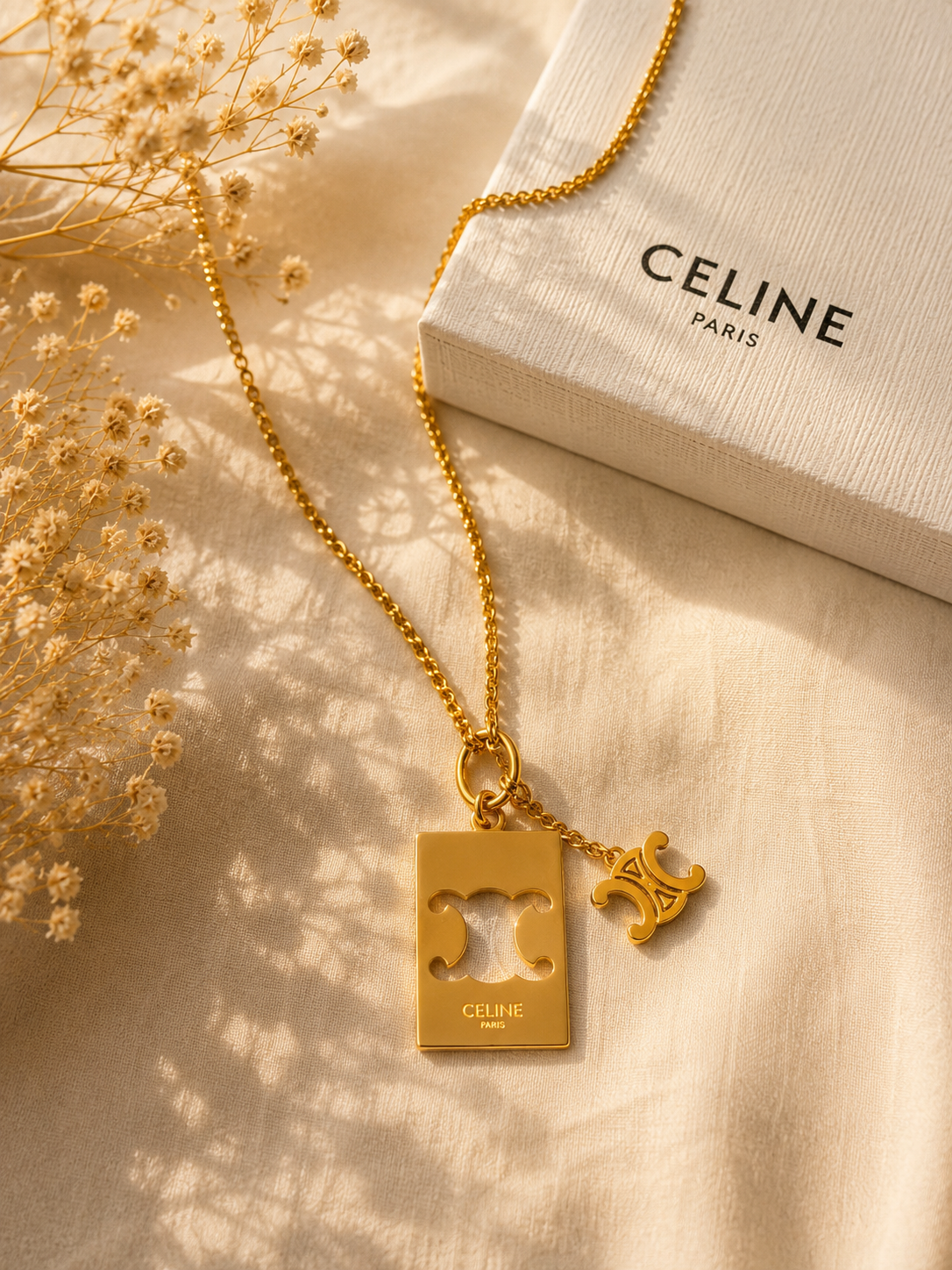 Fashion Gold Charm Pendant Necklace