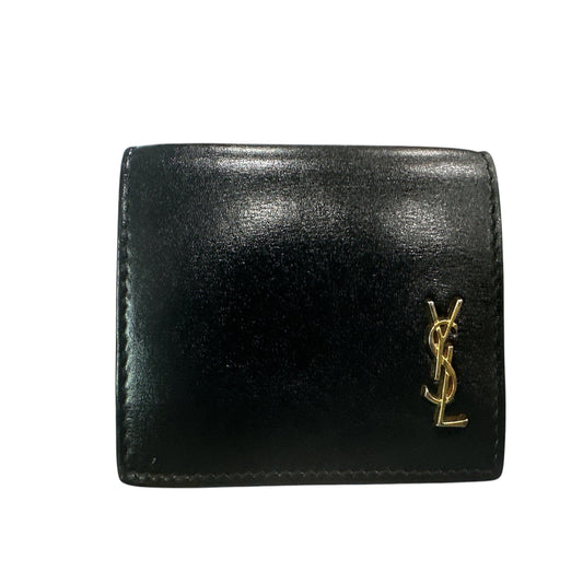 YSL trifold Black Wallet - Clairely Amazing