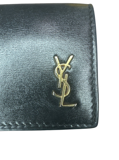 YSL trifold Black Wallet - Clairely Amazing