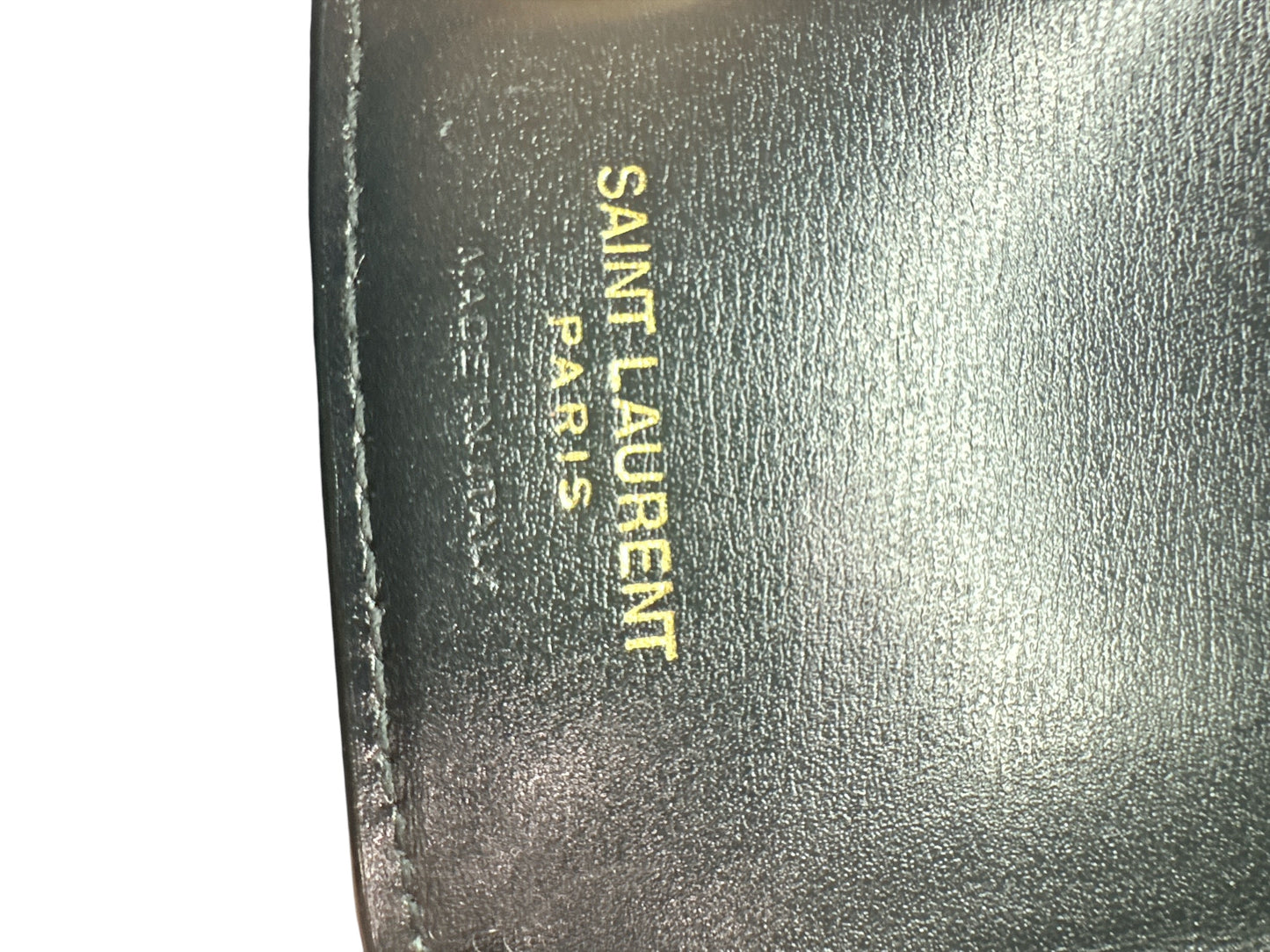 YSL trifold Black Wallet - Clairely Amazing