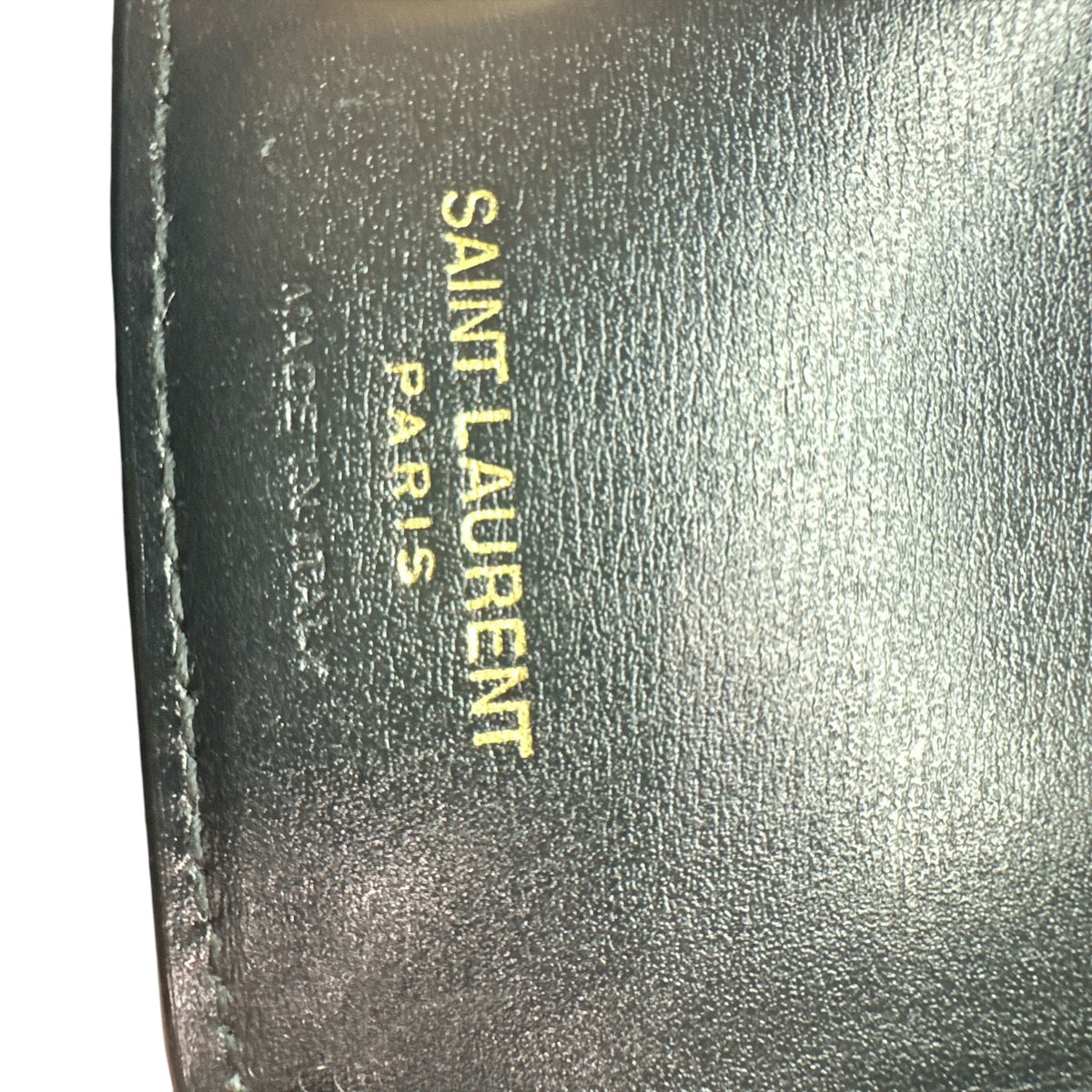 YSL trifold Black Wallet - Clairely Amazing