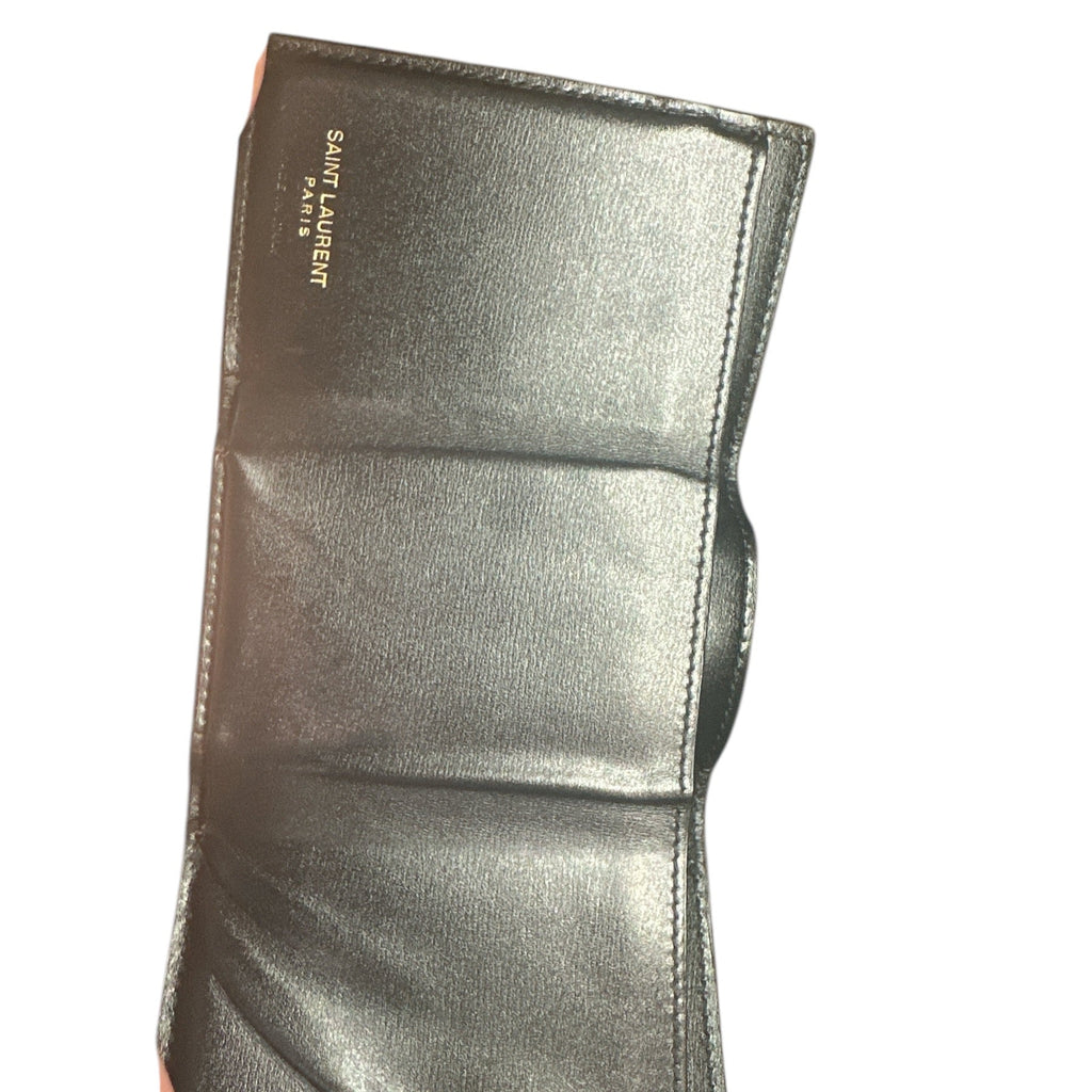 YSL trifold Black Wallet - Clairely Amazing