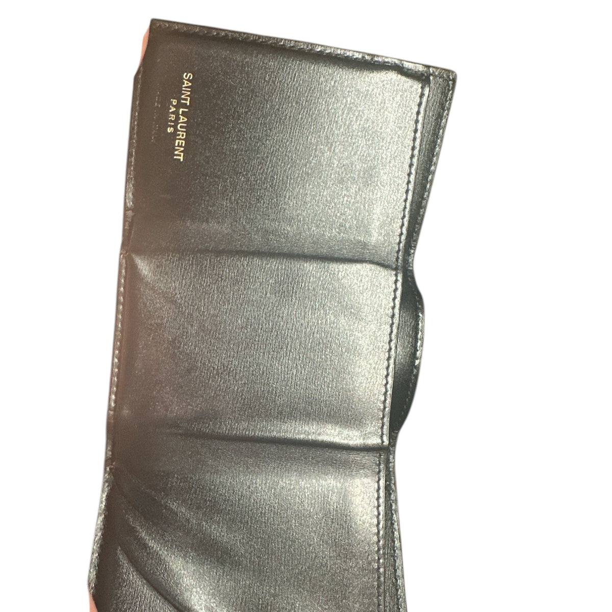 YSL trifold Black Wallet - Clairely Amazing