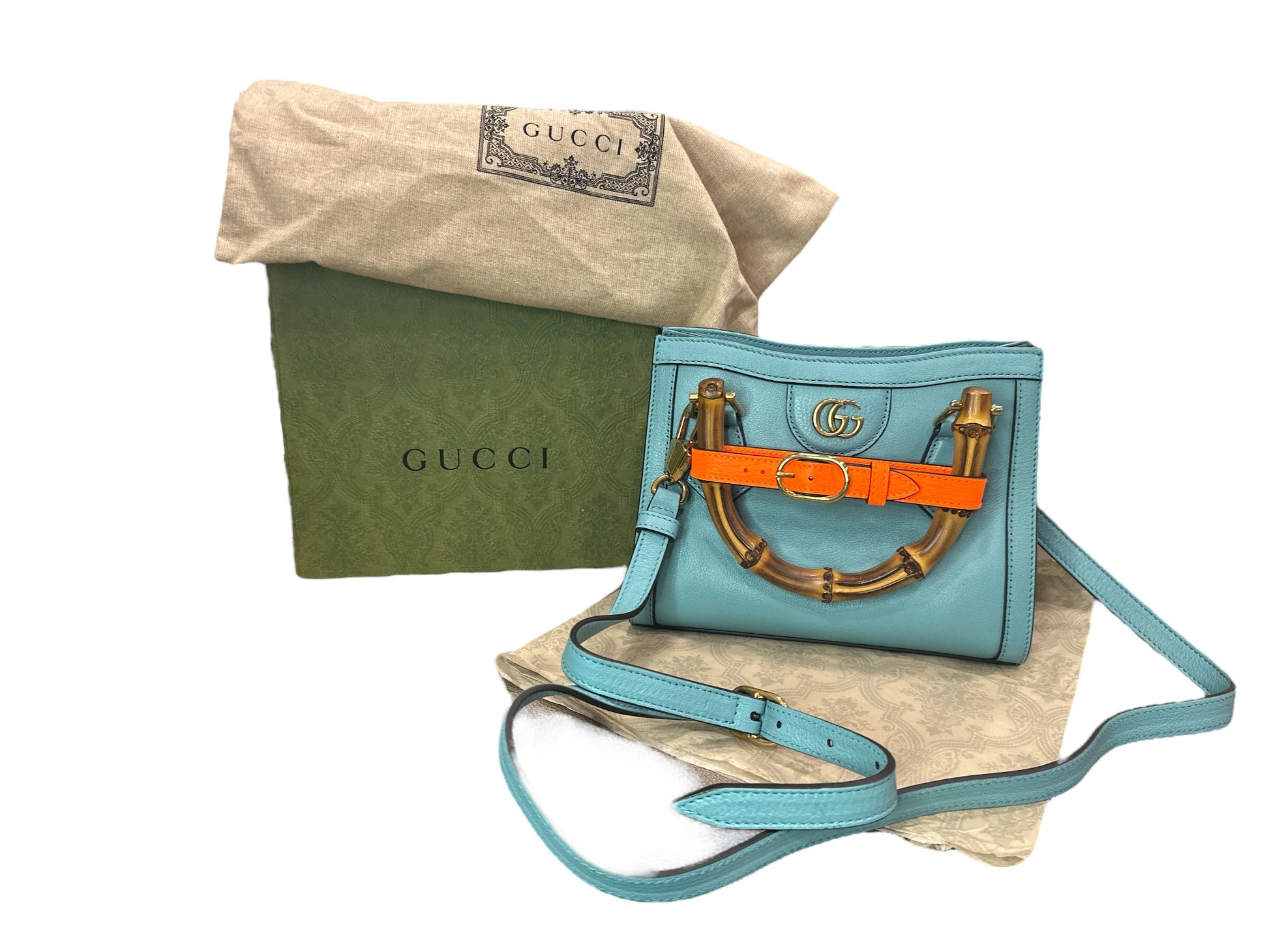 Gucci Bamboo Diana Mini - Clairely Amazing