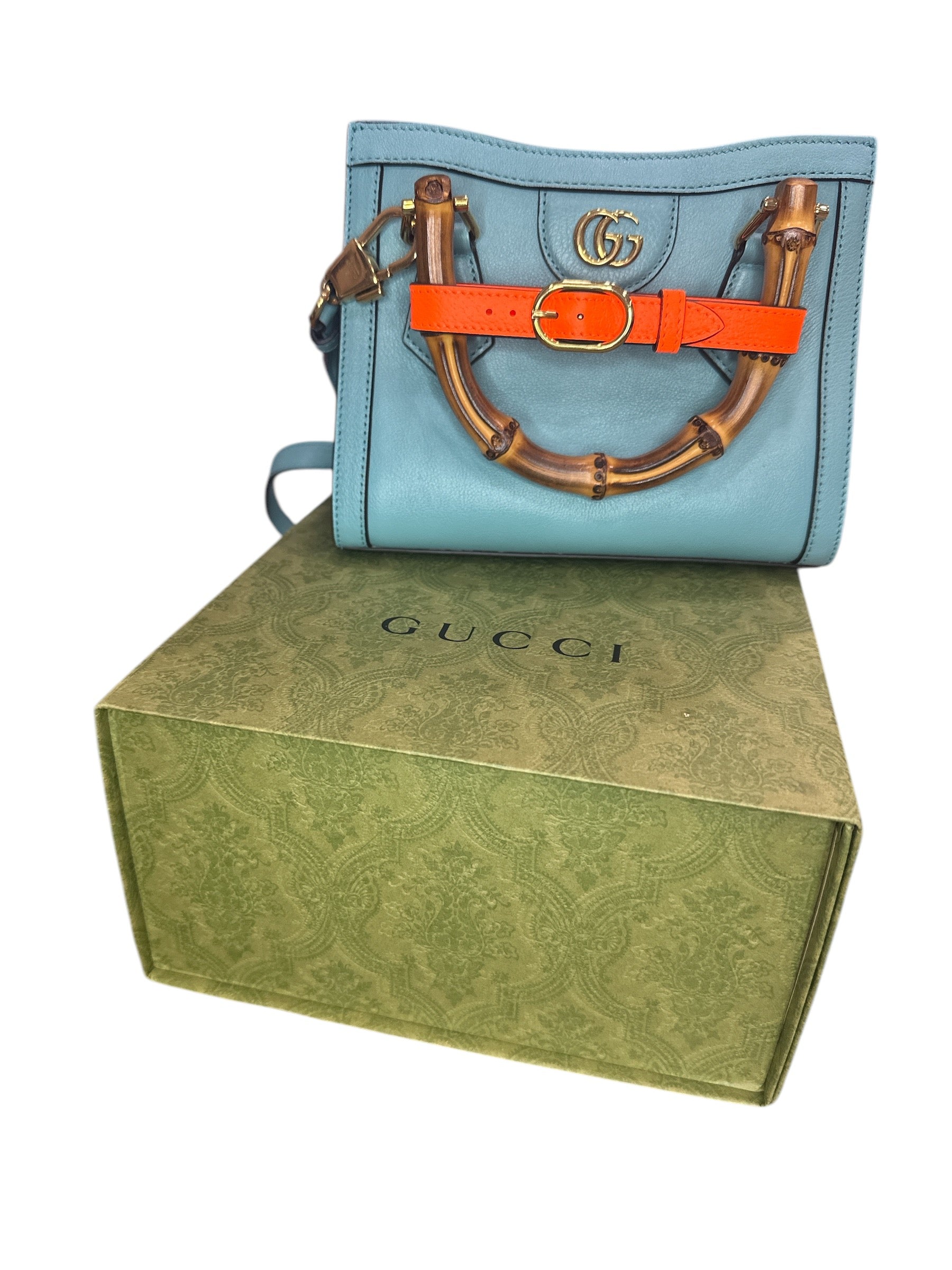 Gucci Bamboo Diana Mini - Clairely Amazing