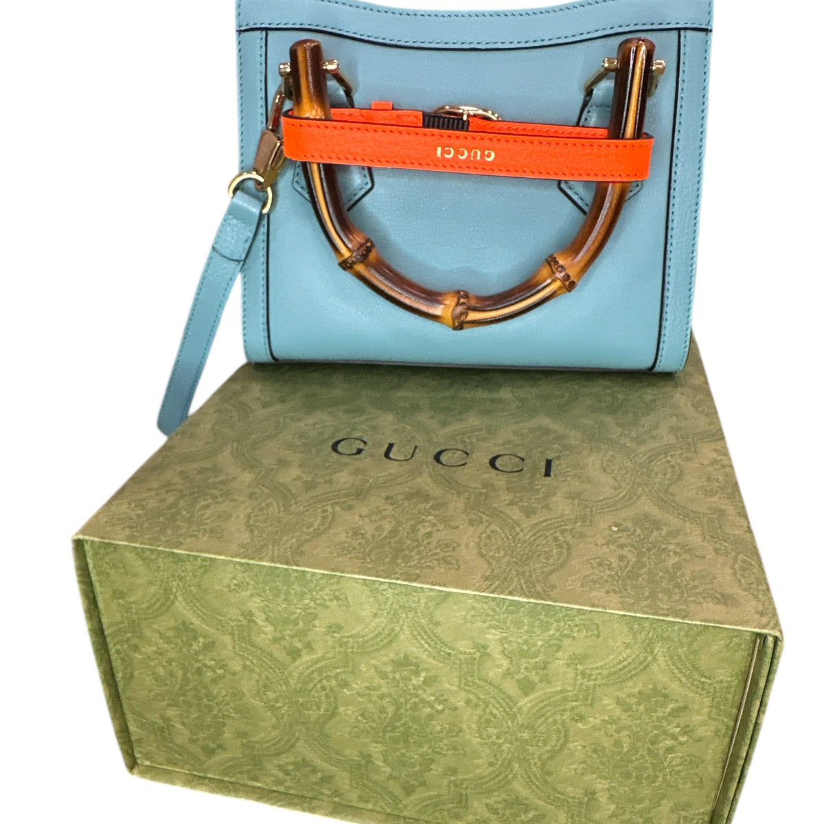 Gucci Bamboo Diana Mini - Clairely Amazing