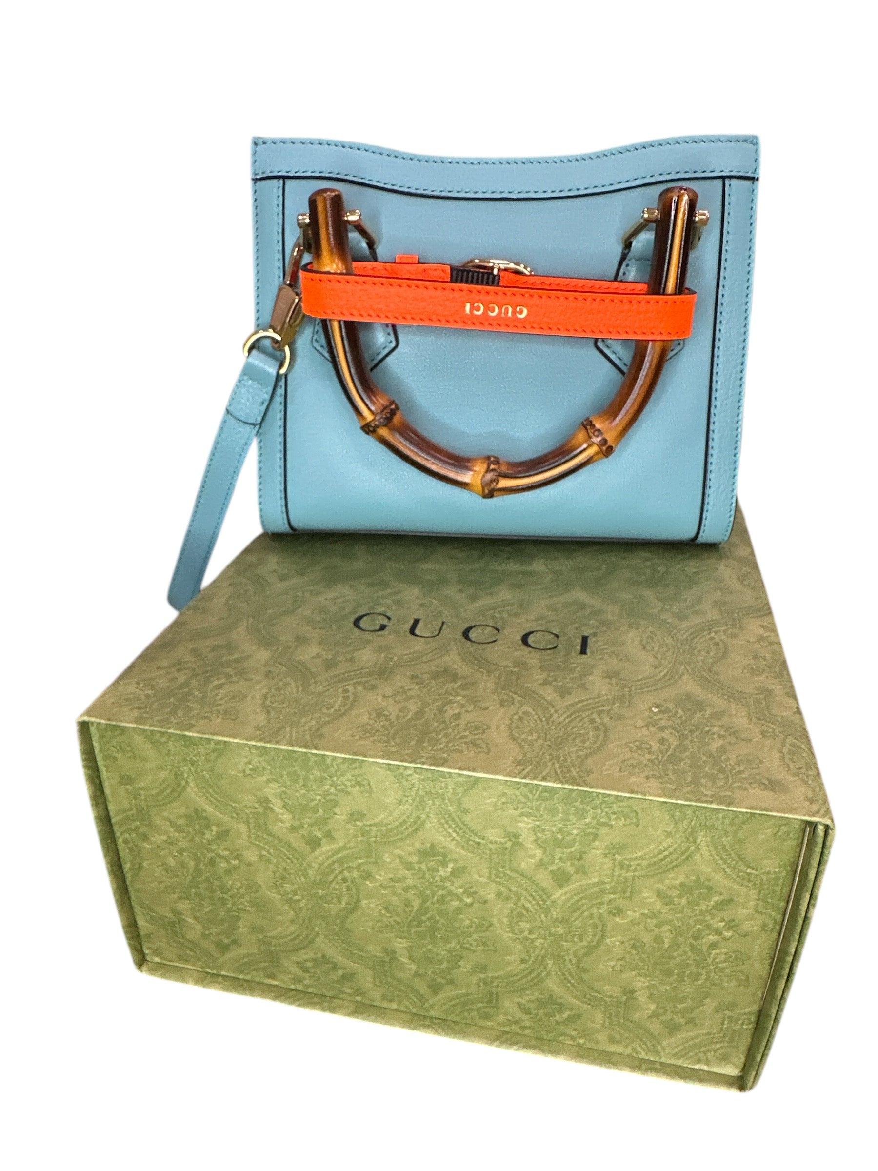Gucci Bamboo Diana Mini - Clairely Amazing
