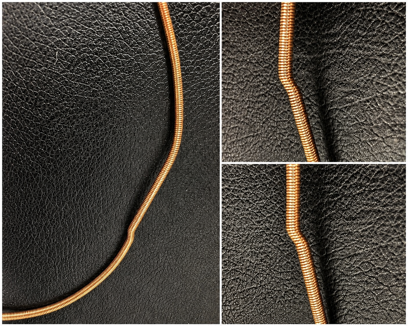 Authentic Hermès Pop H Pendant Necklace – Rose Gold & Blue Lacquer