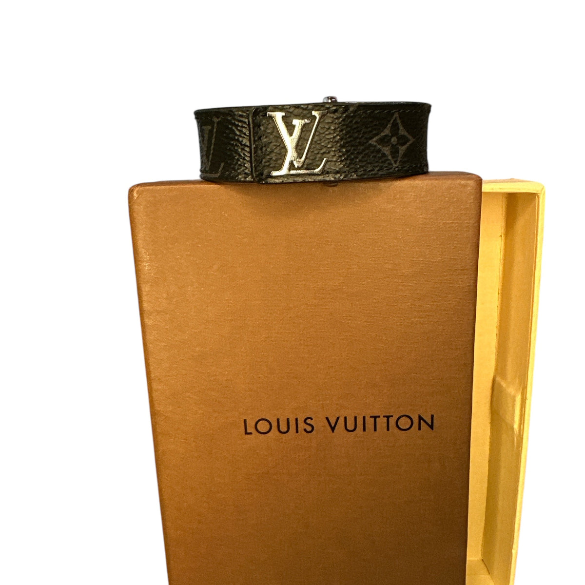 LOUIS VUITTON SLIM BRACELET Black & Gray - Clairely Amazing