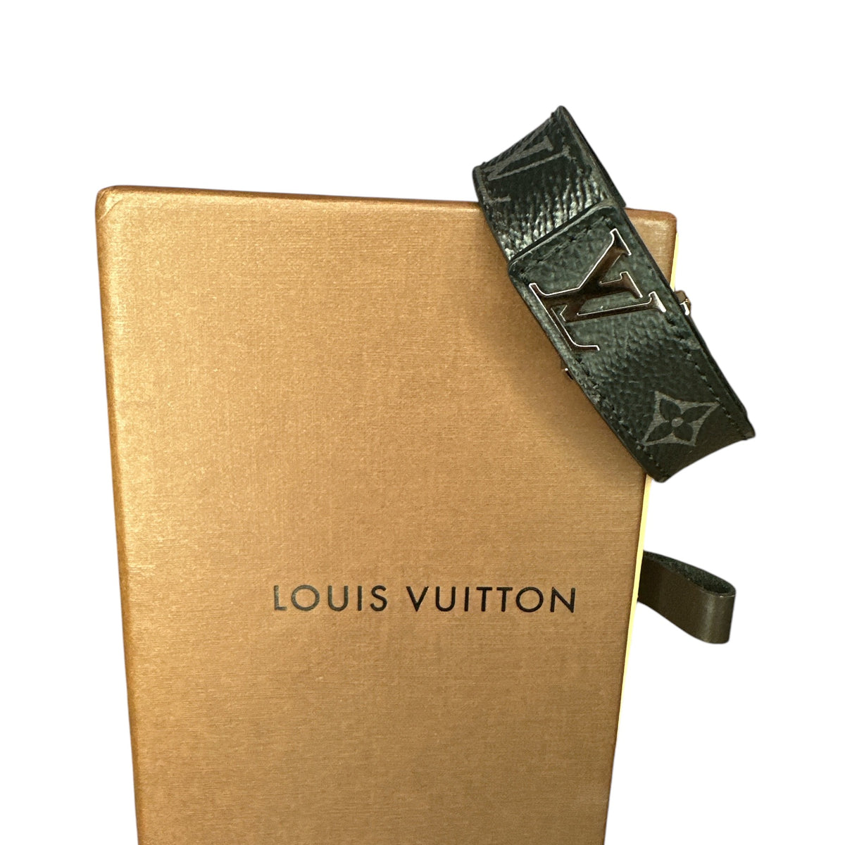 LOUIS VUITTON SLIM BRACELET Black & Gray - Clairely Amazing