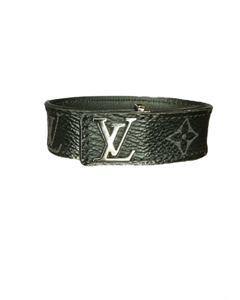 LOUIS VUITTON SLIM BRACELET Black & Gray - Clairely Amazing