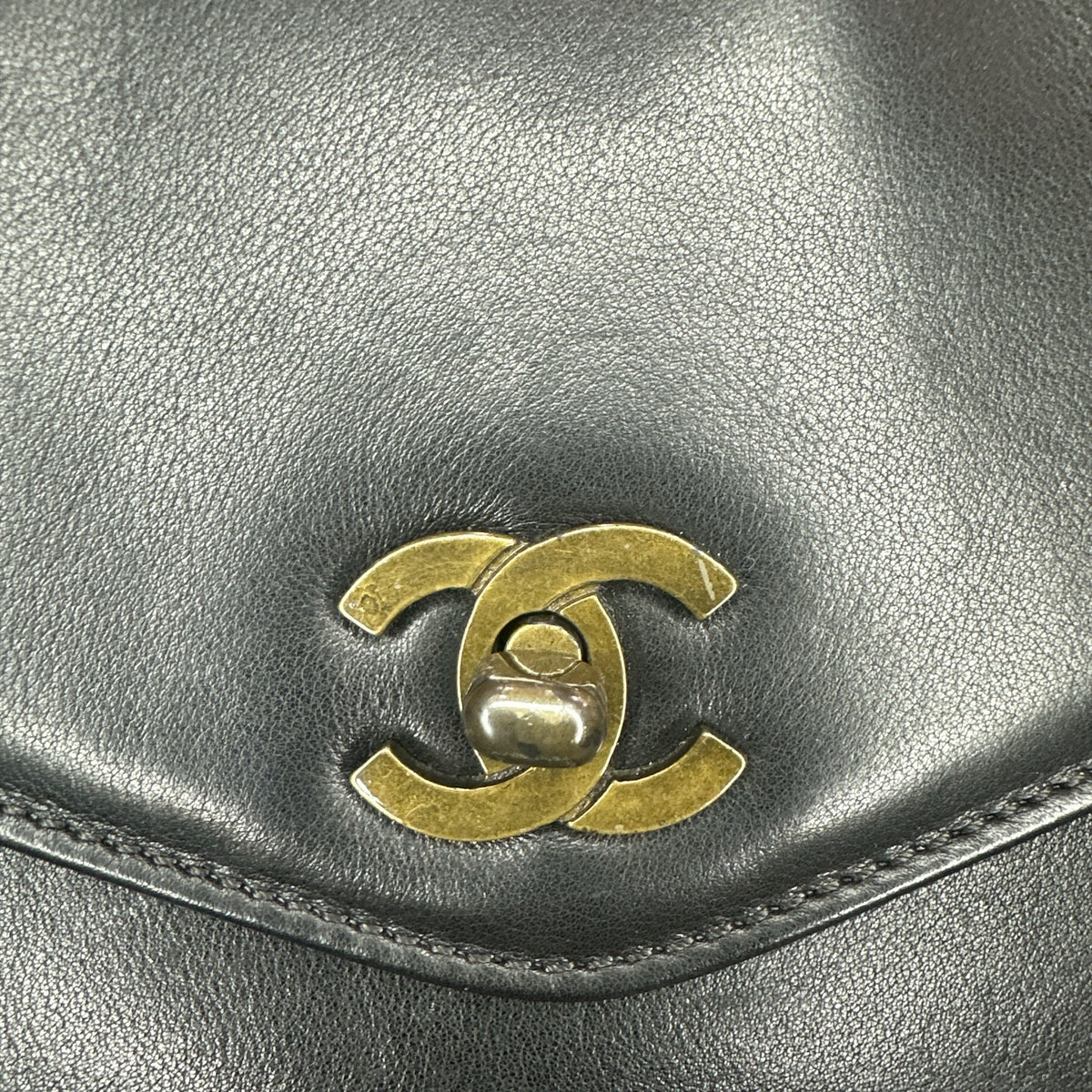 Chanel  Caviar CC Shopper Tote Black - Clairely Amazing