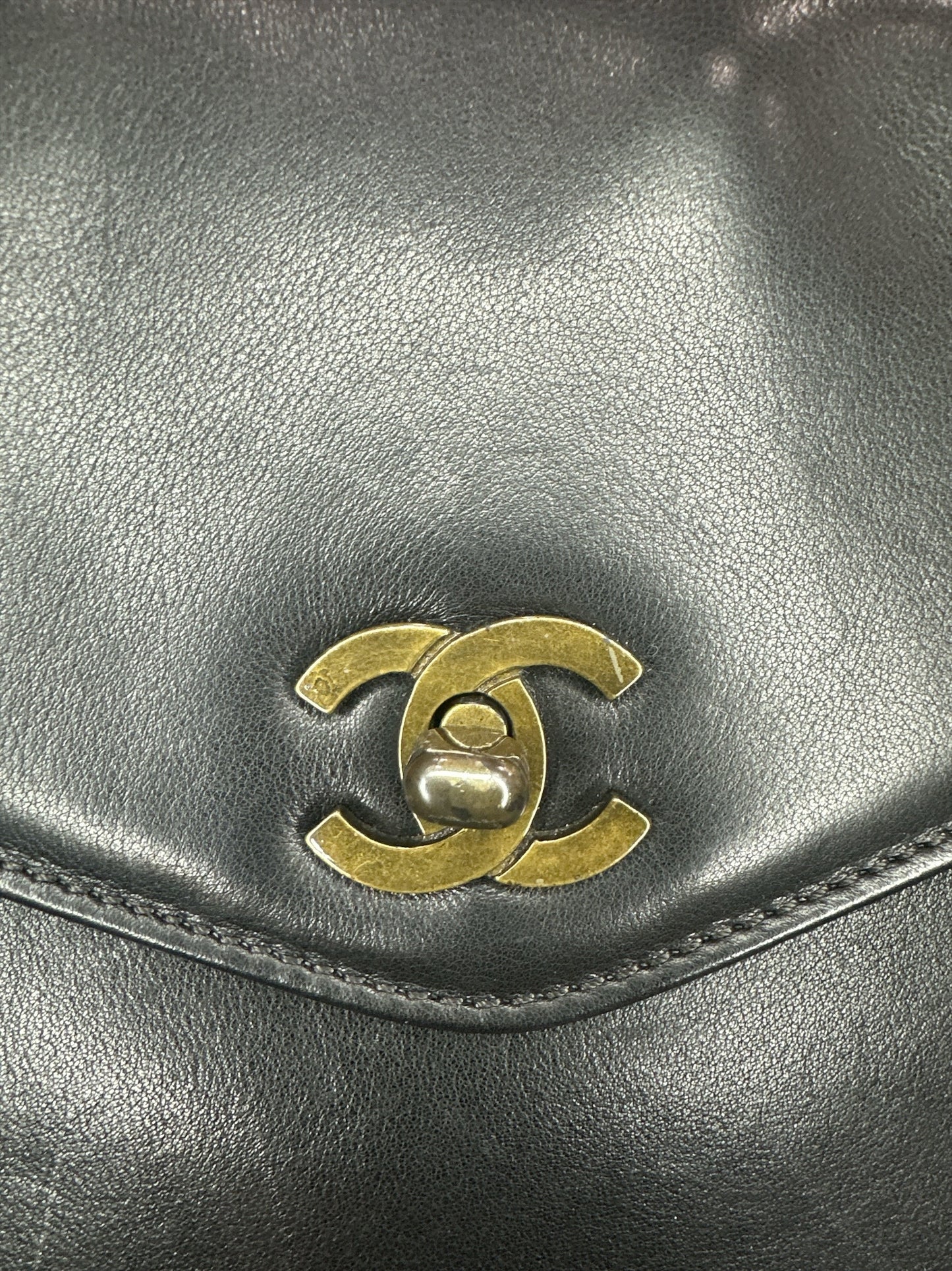 Chanel  Caviar CC Shopper Tote Black - Clairely Amazing