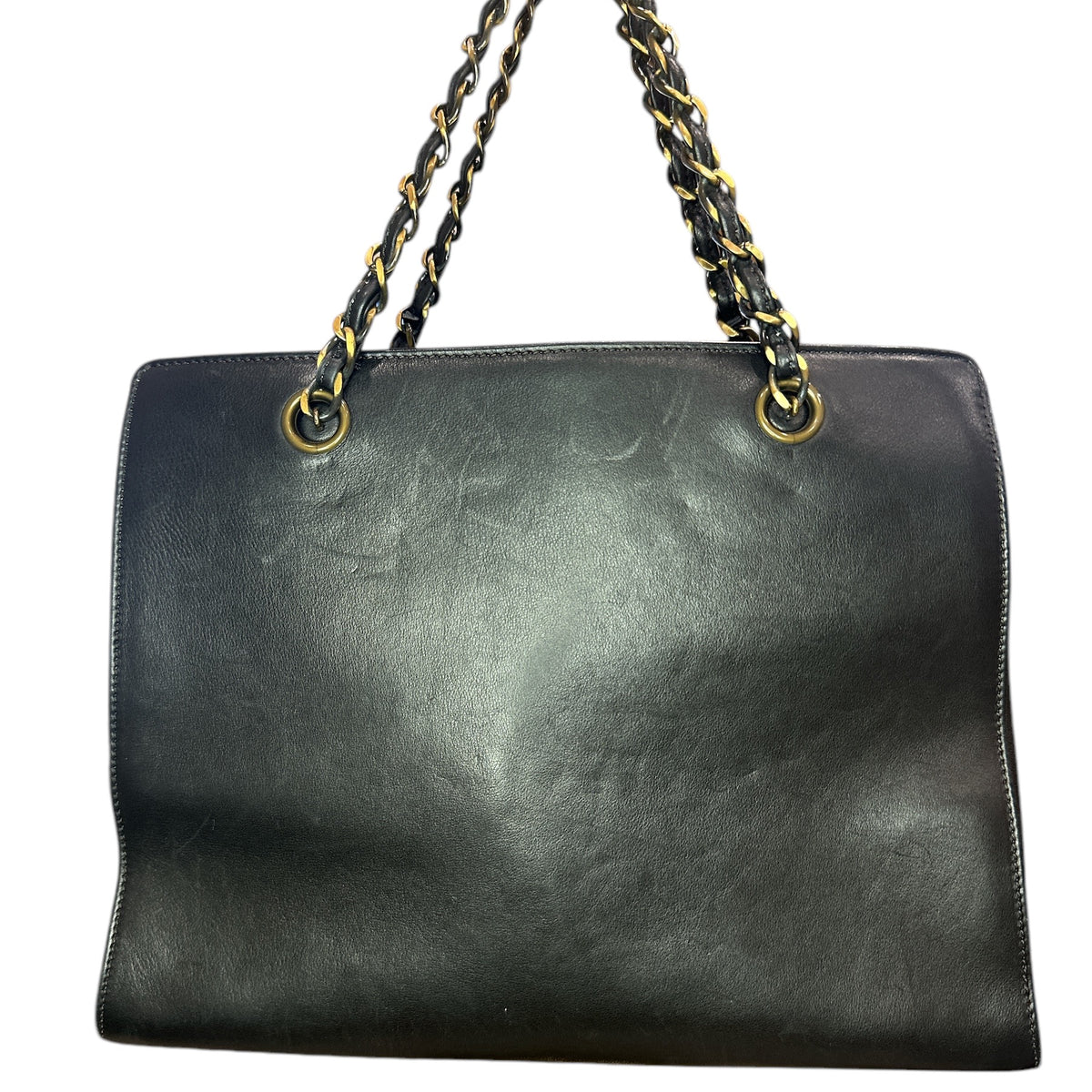 Chanel  Caviar CC Shopper Tote Black - Clairely Amazing