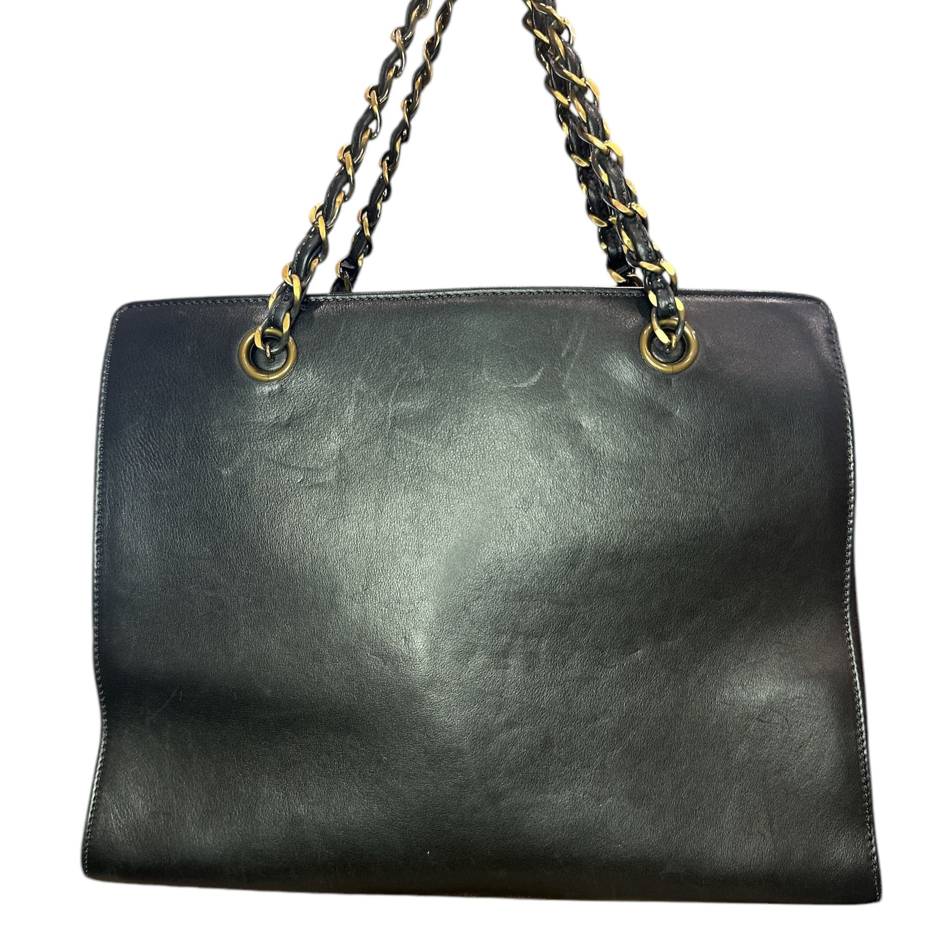 Chanel  Caviar CC Shopper Tote Black - Clairely Amazing