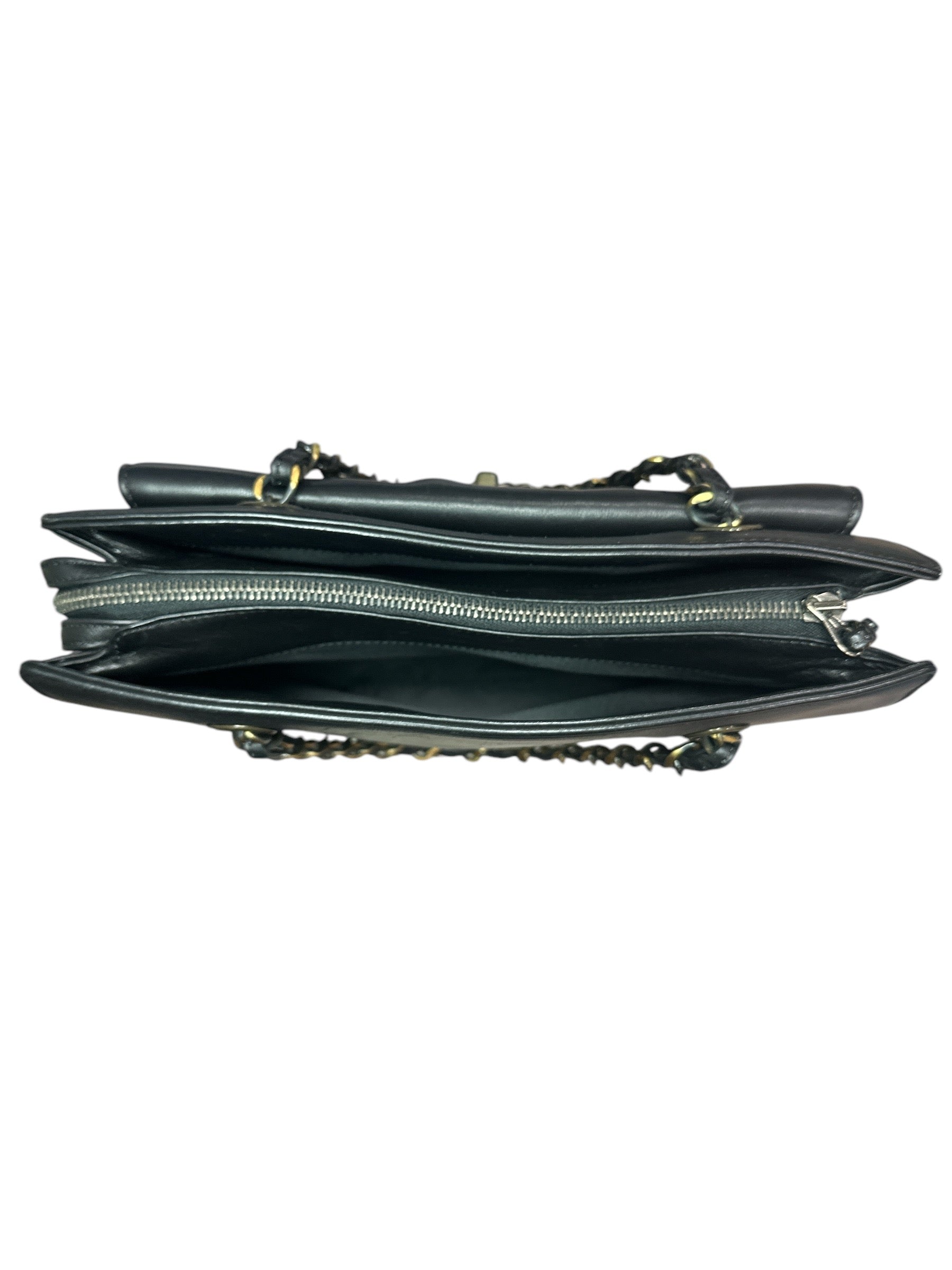 Chanel  Caviar CC Shopper Tote Black - Clairely Amazing