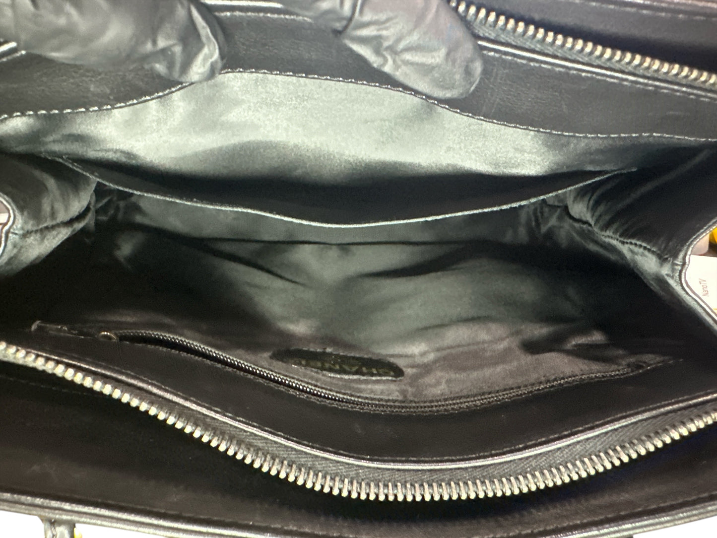 Chanel  Caviar CC Shopper Tote Black - Clairely Amazing