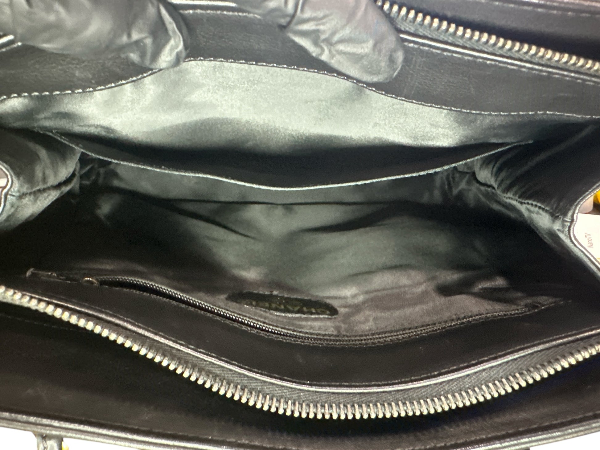 Chanel  Caviar CC Shopper Tote Black - Clairely Amazing