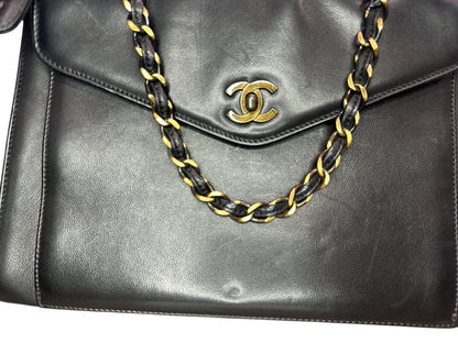 Chanel  Caviar CC Shopper Tote Black - Clairely Amazing