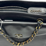 Chanel  Caviar CC Shopper Tote Black - Clairely Amazing