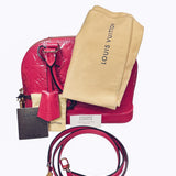 Louis Vuitton  Vernis Alma BB Hot Pink FULL SET - Clairely Amazing