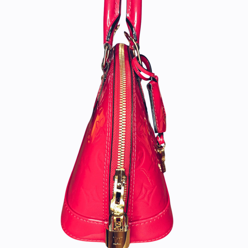 Louis Vuitton  Vernis Alma BB Hot Pink FULL SET - Clairely Amazing