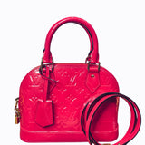 Louis Vuitton  Vernis Alma BB Hot Pink FULL SET - Clairely Amazing