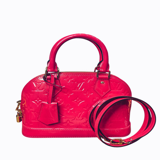 Louis Vuitton  Vernis Alma BB Hot Pink FULL SET - Clairely Amazing
