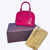 Louis Vuitton  Vernis Alma BB Hot Pink FULL SET - Clairely Amazing