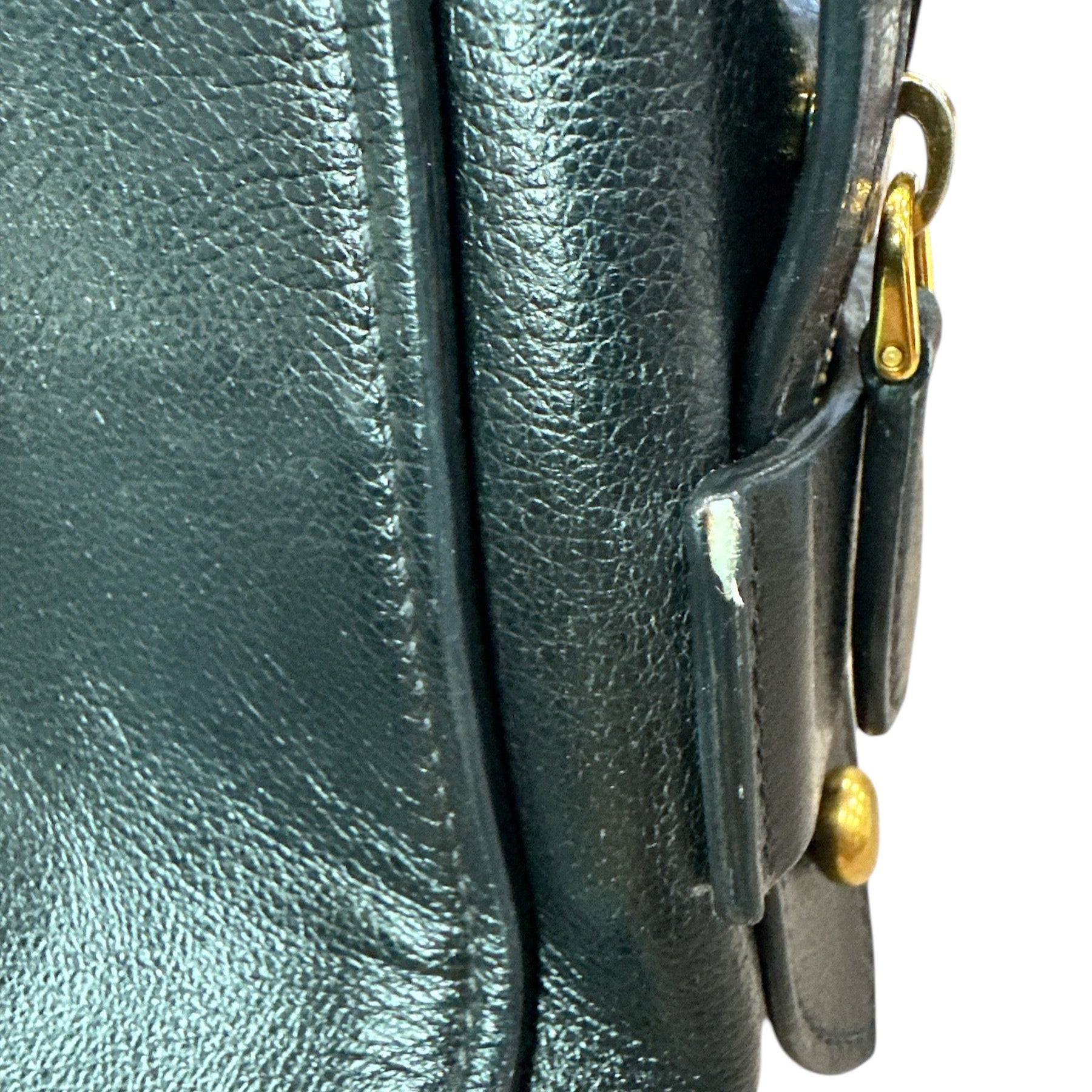 Prada Black Saffiano Leather Small Top Handle Crossbody Bag - Clairely Amazing