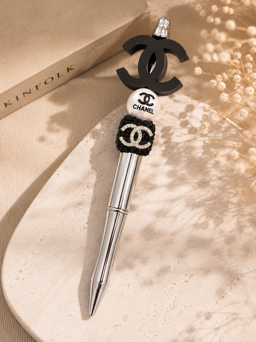 Luxury-Inspired Beaded Pens (choose one style)