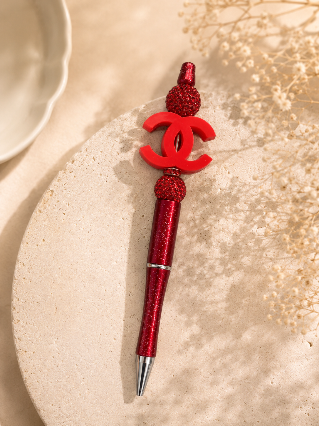Luxury-Inspired Beaded Pens (choose one style)