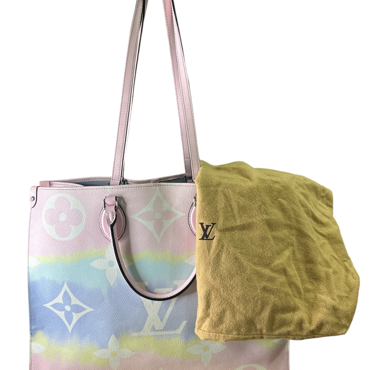 LOUIS VUITTON 
Monogram Escale Onthego GM Pastel - Clairely Amazing