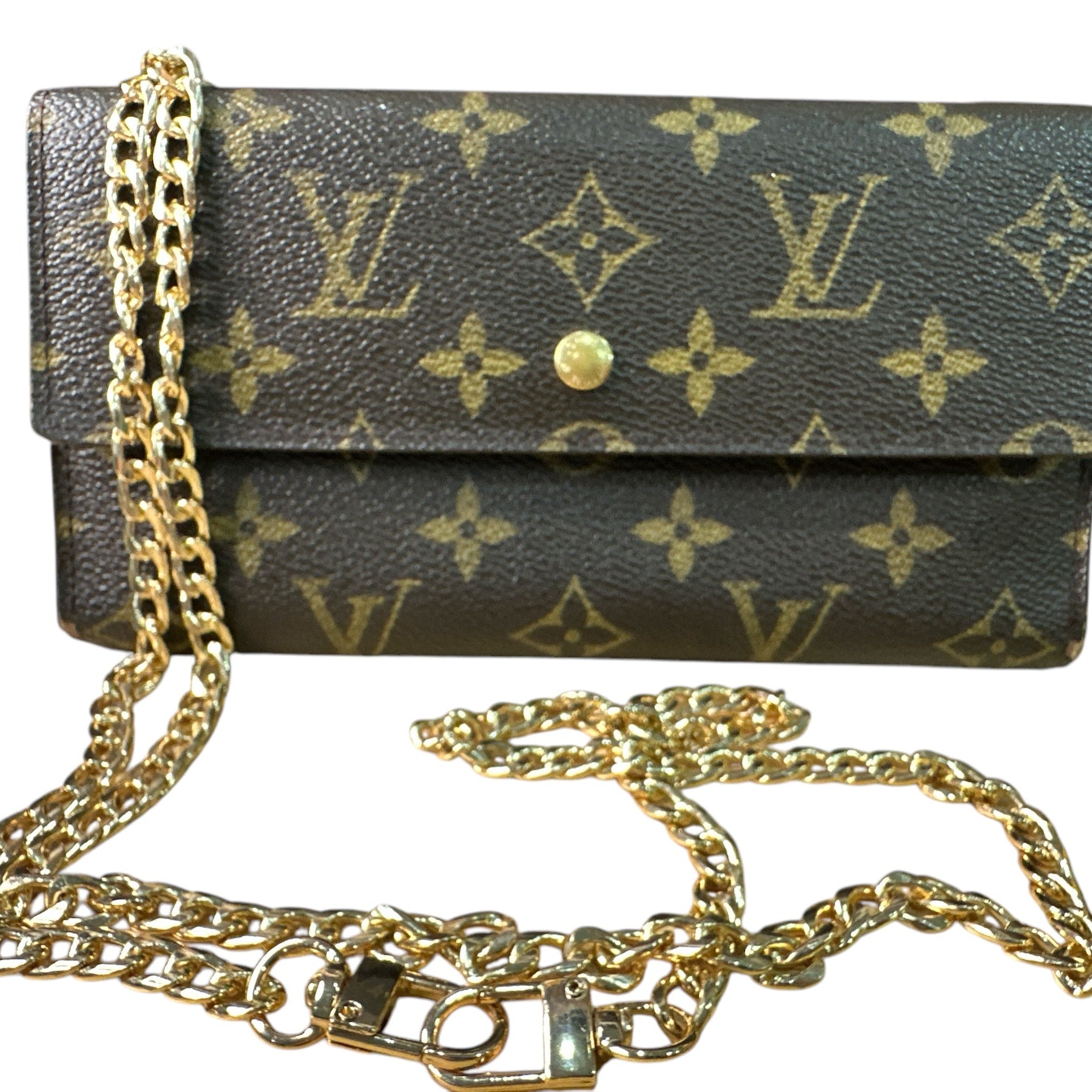 LV Monogram Brown Wallet - Clairely Amazing