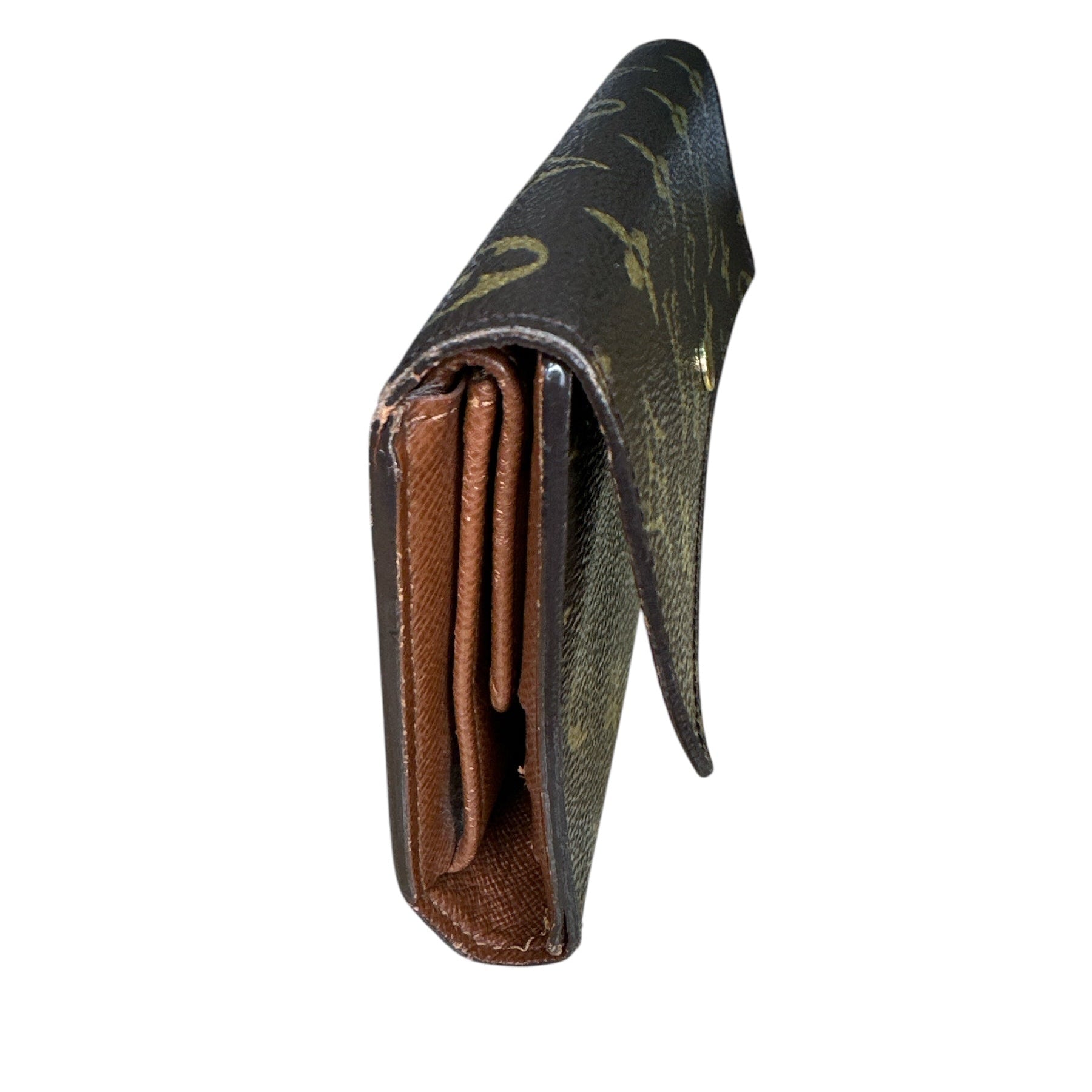 LV Monogram Brown Wallet - Clairely Amazing