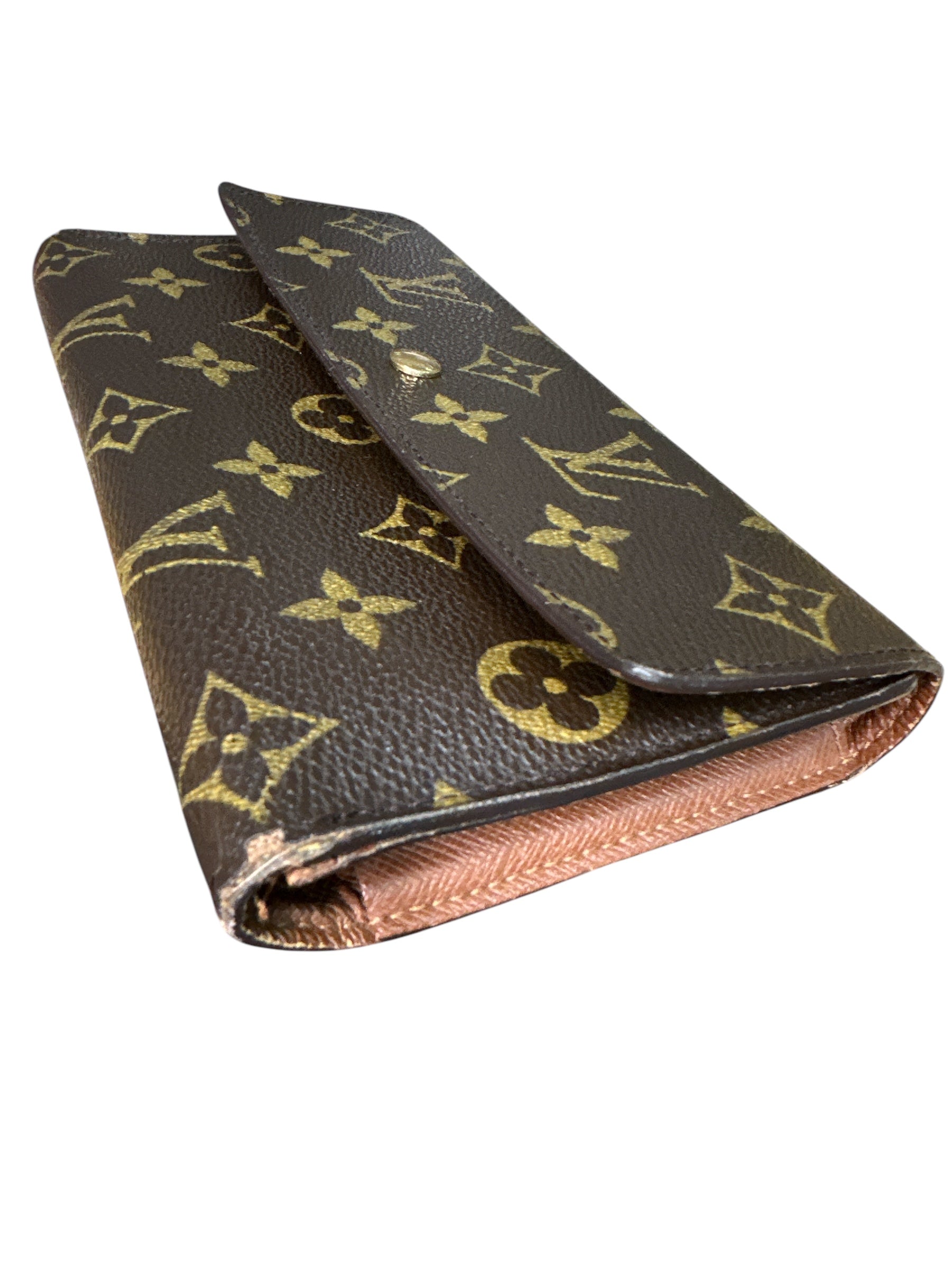 LV Monogram Brown Wallet - Clairely Amazing