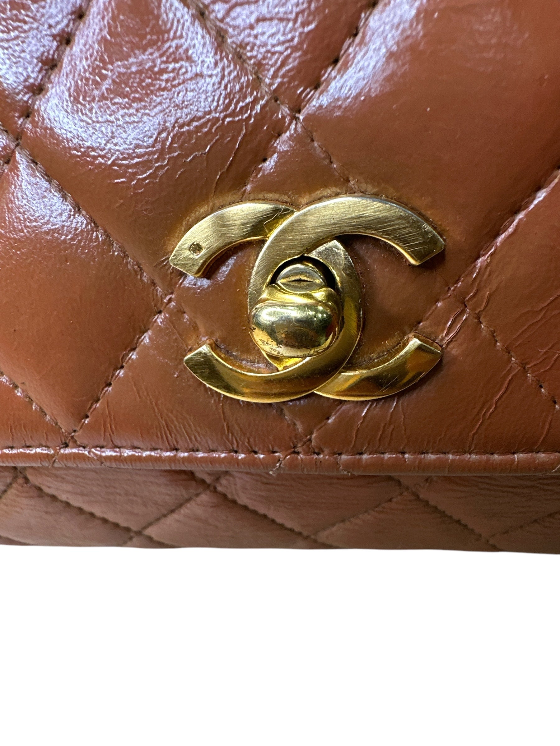 Chanel flap 24k gold plated - Clairely Amazing